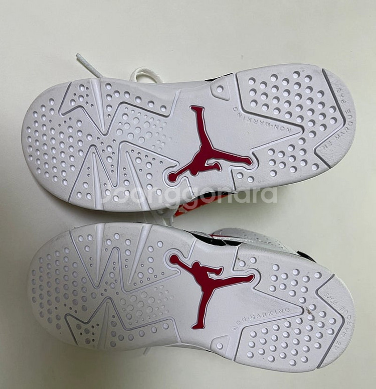 에어조던6 카마인 키즈 160 나이키키즈 운동화--3